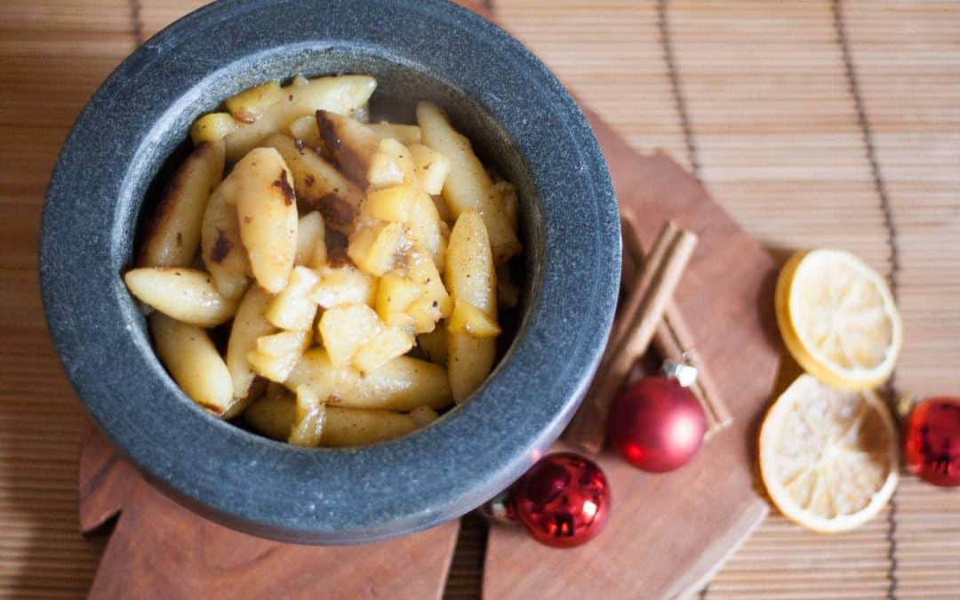 Süße Schupfnudeln. Ein winterliches Dessert