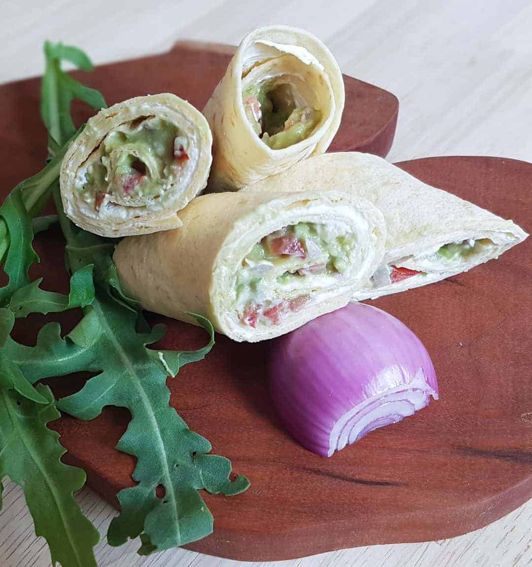 Sommerliche Avocado-Rolls