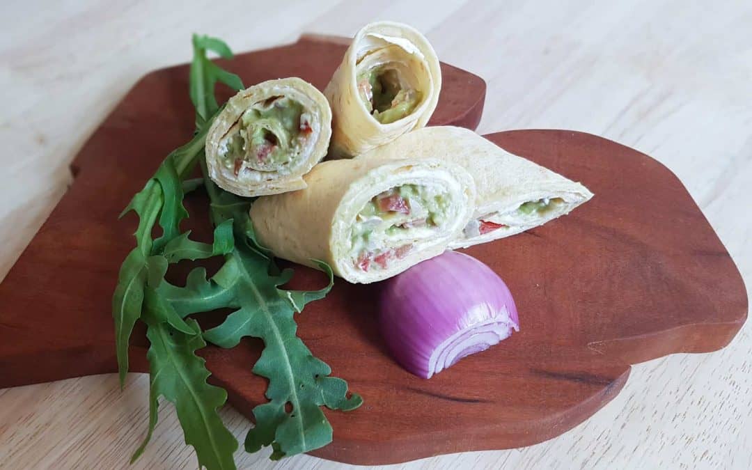 Sommerliche Avocado-Rolls