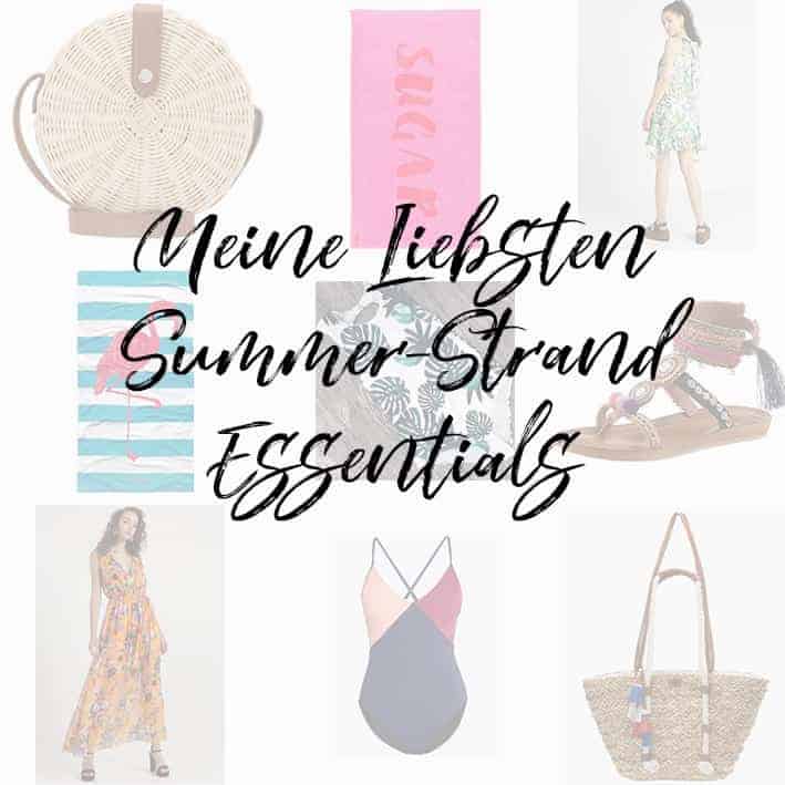 Ich packe meine Strandtasche und nehme mit…